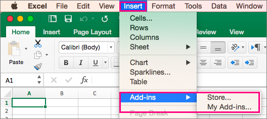 add rows in excel for mac